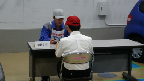 第15回東京都自動車整備技能競技大会での様子2